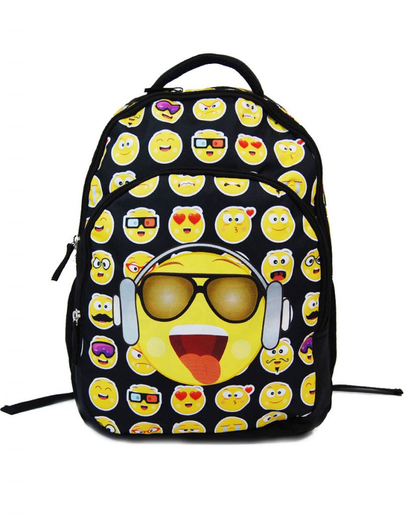 Emoji BACKPACK EMOJI WITH TWO COMPARTMENTS 45CM D.156